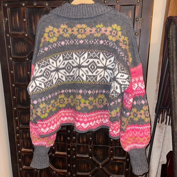 Free People Multicolor Knit Cardigan - Picture 6 of 6